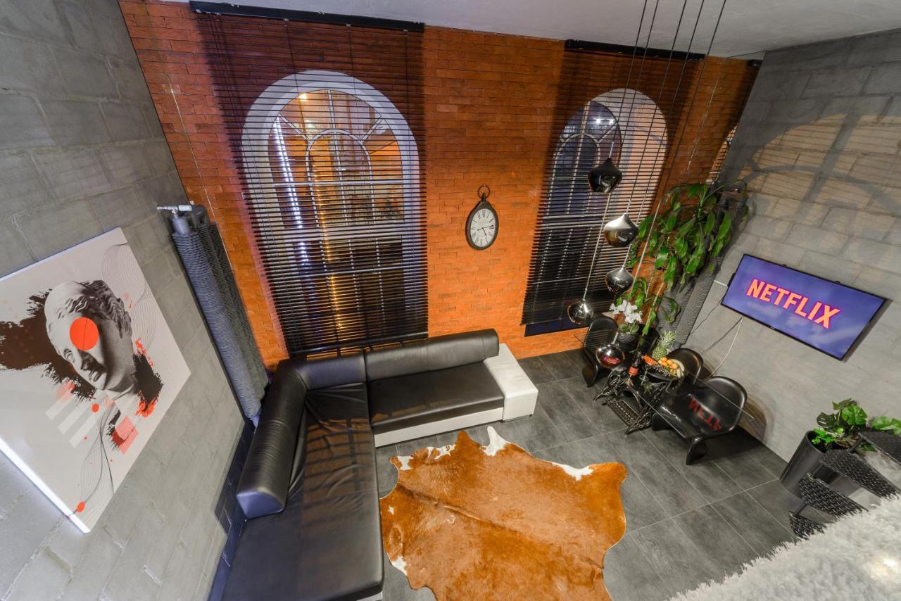 Nice Two-Level Loft In Tobaco Park Łódź Dış mekan fotoğraf